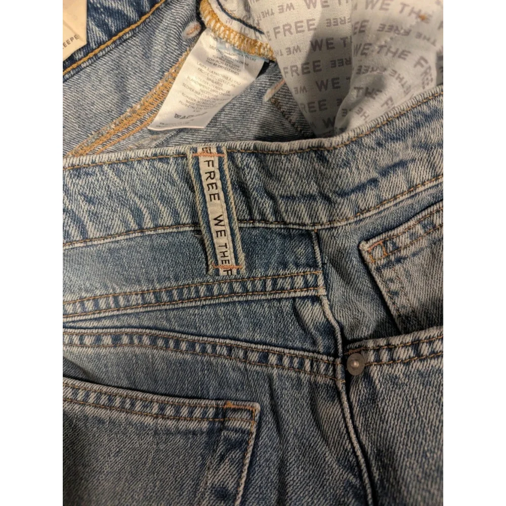 Free People Westward Denim Jean Size 28 Woman's NWT - Picture 6 of 12
